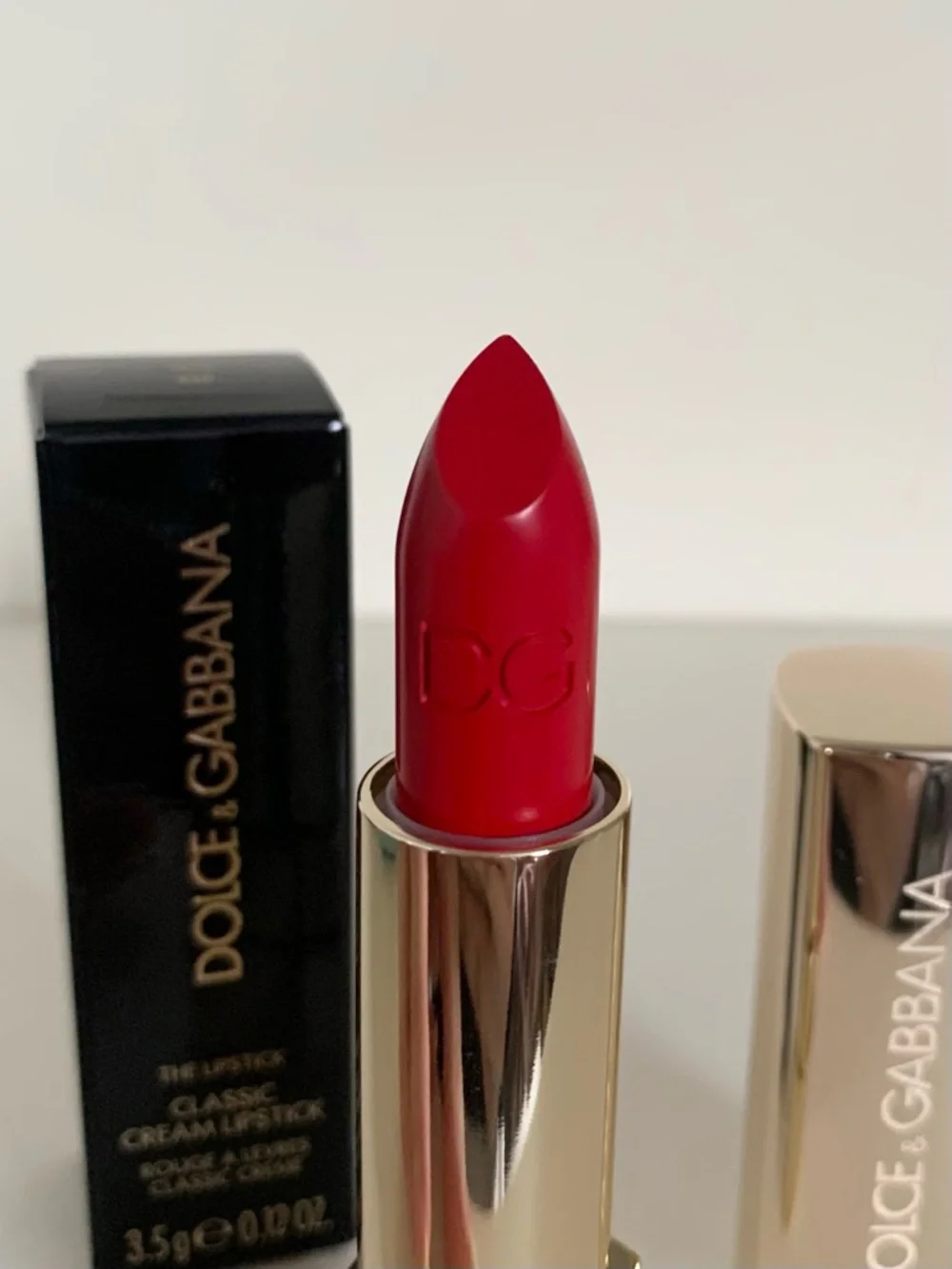 Dolce & Gabbana Devil red lipstick
